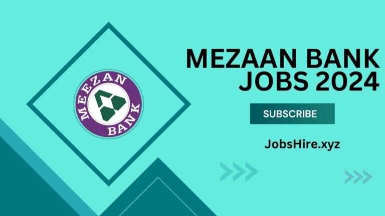 Meezan Bank Jobs 2024