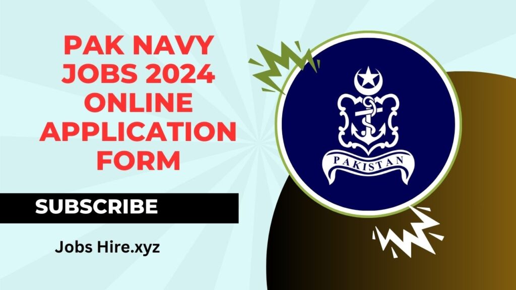 Pak Navy Jobs 2024