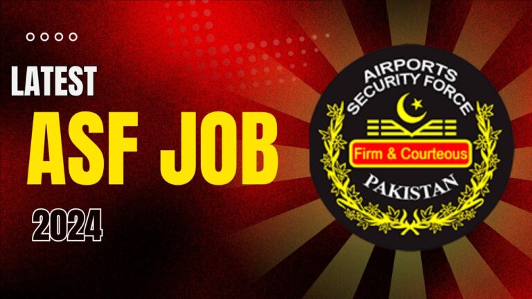 ASF Jobs 2024 – Join Pakistan’s Elite Security Force