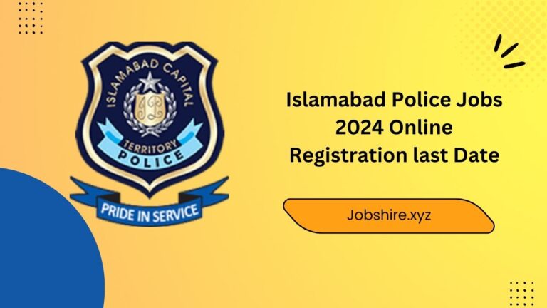 Islamabad Police Jobs 2024 Online Registration last date