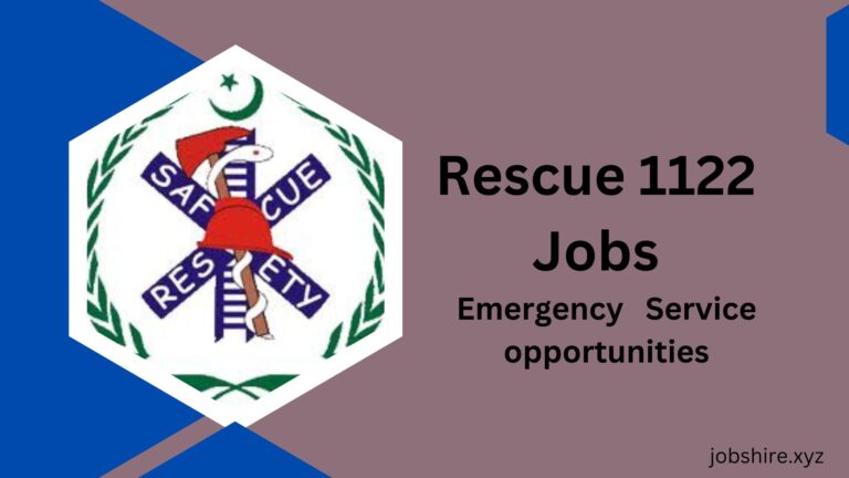 Rescue 1122 jobs 2024